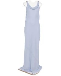 Patrizia Pepe - Cowl-Neck Ring-Detail Maxi Dress - Lyst