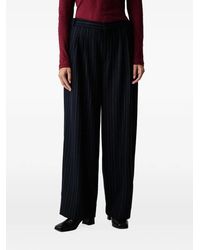 Rag & Bone - Lawrence Pinstriped Pleated Trousers - Lyst