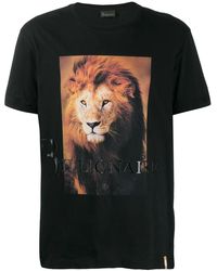 Billionaire - Lion Print T-Shirt - Lyst