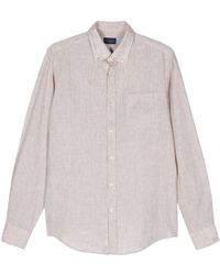 Paul & Shark - Linen Shirt - Lyst
