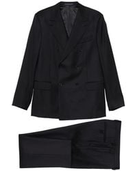 Caruso - Costume Croisé À Revers Pointu Norma - Lyst