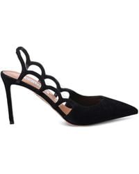 Aquazzura - Slingback Cut-Out Pumps - Lyst