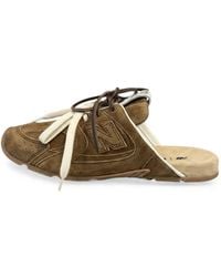 Miu Miu - X New Balance 530 Suede Mules - Lyst