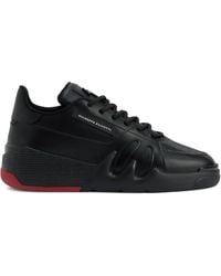 Giuseppe Zanotti - Talon Leather Sneakers - Lyst