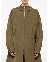 Juun.J - Hooded Slogan-Print Parka - Lyst