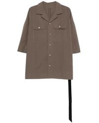 Rick Owens - Magnum Tommy Chest-Pocket Tie Shirt - Lyst
