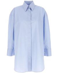 Givenchy - Asymmetric Button-Down Cotton Shirt - Lyst