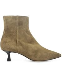 Mara Bini - Pointed-Toe Suede Boots - Lyst