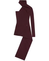 Courreges - One-Shoulder Mini Dress - Lyst