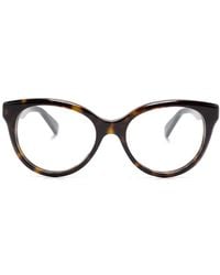 Gucci - Round-Frame Glasses - Lyst