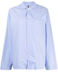 Tekla - Chemise De Pyjama En Popeline - Lyst
