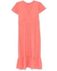 Robe mi longue Madeleine a imprime graphique Ba sh en coloris Bleu Lyst