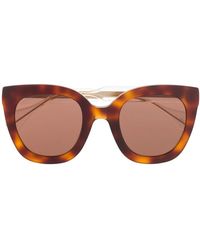 Gucci - Oversized Cat Eye Sunglasses - Lyst