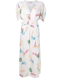 Isolda - Lina Kleid Mit Schlangenmotiv - Lyst