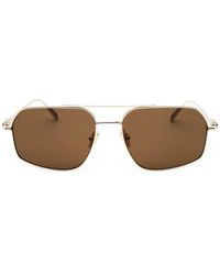 Ferragamo Eyewear - Rectangular-Frame Sunglasses - Lyst