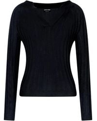 Giorgio Armani - Ribbed Cashmere Sweater - Lyst