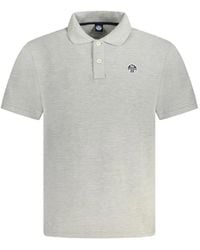 North Sails - Logo-Patch Short-Sleeve Polo Shirt - Lyst