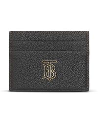 Burberry - Leather Logo-plaque Card Holder - Lyst
