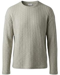 Mood - Ribbed-Knit Long-Sleeve Sweater - Lyst