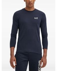 EA7 - Long-Sleeve T-Shirt - Lyst