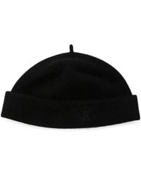 RANRA - Logo-Embroidered Turn-Up Beanie Hat - Lyst
