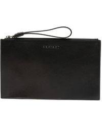 Orciani - Pocket Lagoon Clutch Bag - Lyst