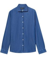 Brooks Brothers - Spread-Collar Denim Shirt - Lyst