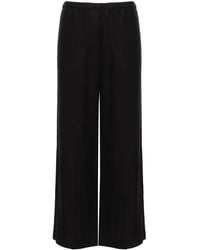TOTEME - Linen Blend Trousers - Lyst