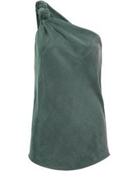 Silvia Tcherassi - Yanet One-Shoulder Blouse - Lyst