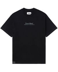 Izzue - T-shirt en coton à slogan imprimé - Lyst