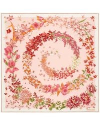 Ferragamo - Spring Silk Scarf - Lyst