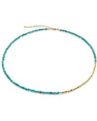Monica Vinader - Mini Nugget Beaded Necklace - Lyst
