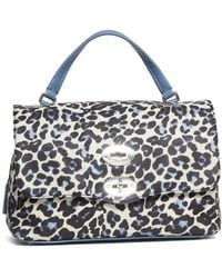 Zanellato - Sac Porté Épaule Postina À Imprimé Léopard - Lyst