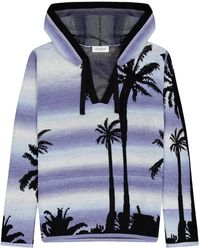 Laneus - Palm Trees Hoodie - Lyst
