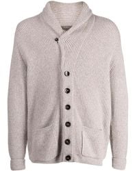 N.Peal Cashmere - Kensington Ribbed Cashmere Cardigan - Lyst