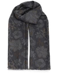 Al Duca d'Aosta - Floral-Print Scarf - Lyst