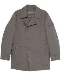 Stone Island - Jas Met Compass-Logopatch En Knopen - Lyst