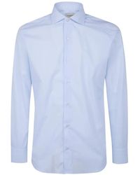 Tintoria Mattei 954 - Camisa Srafur Con Botones - Lyst