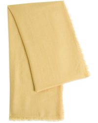 AMA Pure - Écharpe Frangée En Cachemire - Lyst