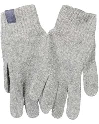 North Sails - Gebreide Handschoenen Met Logo-Patch - Lyst