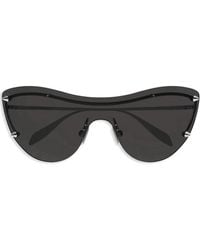 McQueen - Oversize-Frame Sunglasses - Lyst