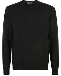 Zanone - Crew Neck Sweatshirt - Lyst