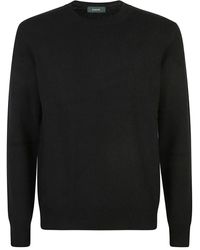 Zanone - Sweatshirt Mit Rundem Ausschnitt - Lyst