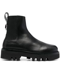 Furla - Chelsea Leather Boots - Lyst