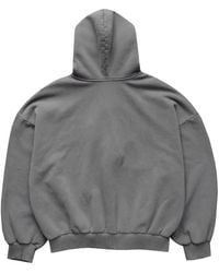 【BALENCIAGA】Crest Molleton Archetype ジップアップフーディ Balenciaga Black Key Crest Molleton Archetype Zip-Up Hoodie