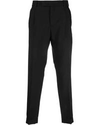 PT Torino - Rebel Tapered Wool Trousers - Lyst