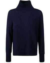 Allude - Maglione A Collo Alto - Lyst