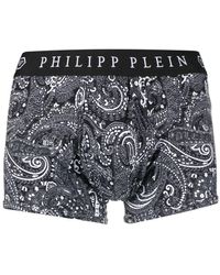 Philipp Plein - Paisley-print Boxer Briefs - Lyst