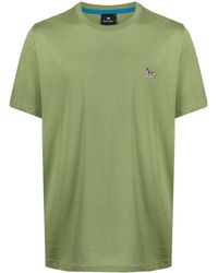 PS by Paul Smith - T-shirt Met Logo-applicatie - Lyst
