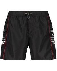 Iceberg - Logo-Print Swim Shorts - Lyst